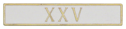NY City Police Dept. 25 Year Service Award Commendation Bar Style # NYCPD25Y <br>1.85