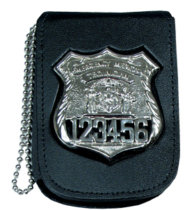 Perfect Fit Around the Neck Recessed Badge & ID Holder Style # 706-2