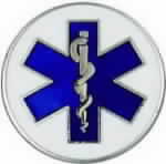 Star of Life Enameled Emblem Style 5420: Badges Ex Cetera