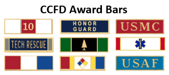 Corpus Christi Fire Department Award Bars