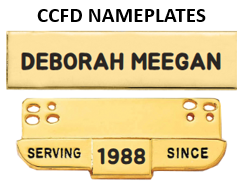 Corpus Christi Fire Department Nameplates