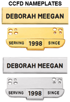 Corpus Christi Fire Department Nameplates