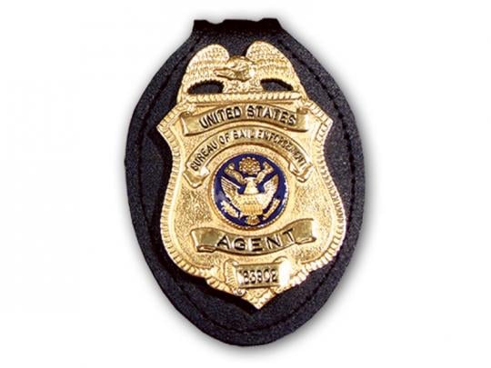 Federal Recessed Badge Wallet