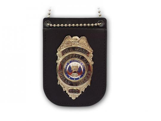 Recessed Shield Badge Holder