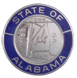 Alabama blue border