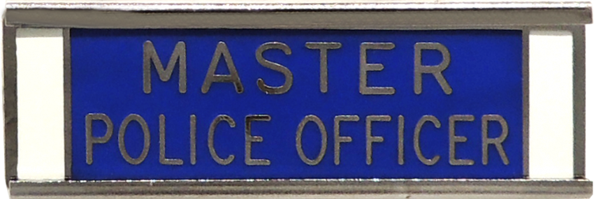 Master Police Officer Commendation Bar