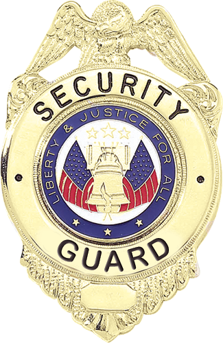 security guard badge