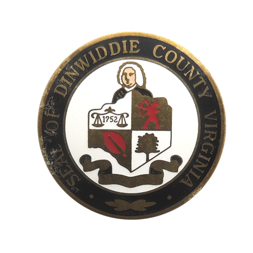 Dinwiddie County Virginia Seal