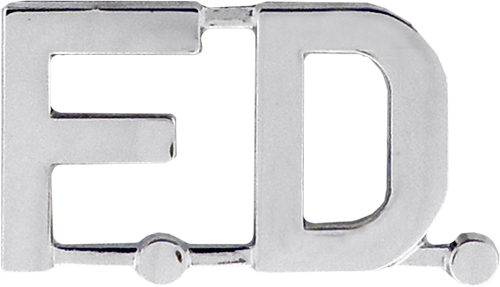 F.D. Die Struck Letter Combination