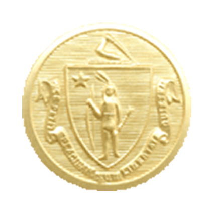 Plain Massachusetts State Seal