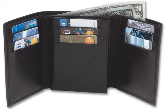 Bsia Logo Print Tri-Fold Wallet