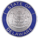 Delaware blue border