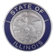 Illinois blue border