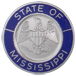 Mississippi blue border