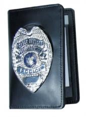 Buy Cincinnati Police Officer Mini Badge Family Member ID Case Leather CPD  Embossed Online in India 