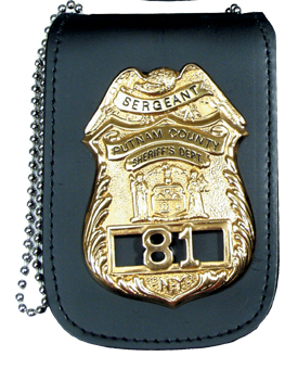 FBI Medallion Double ID Credential Wallet